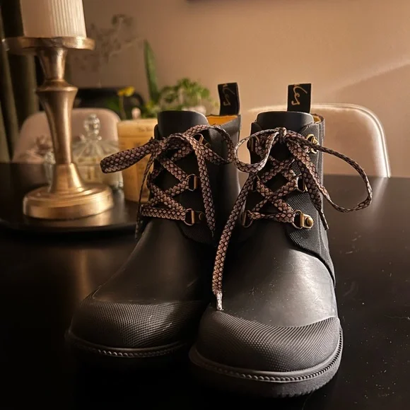 DARLING Black Joules Wellies - Never Been Worn! - Picture 10 of 12